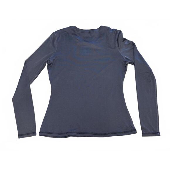 Reebok Women's Long Sleeve Athletic Fitted Under Shirt -‎ Women’s Size Medium - Picture 3 of 5